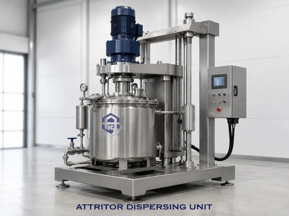 Attritor Dispersing Unit on the AIC production floor
