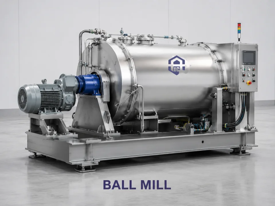 Ball Mill on the AIC production floor