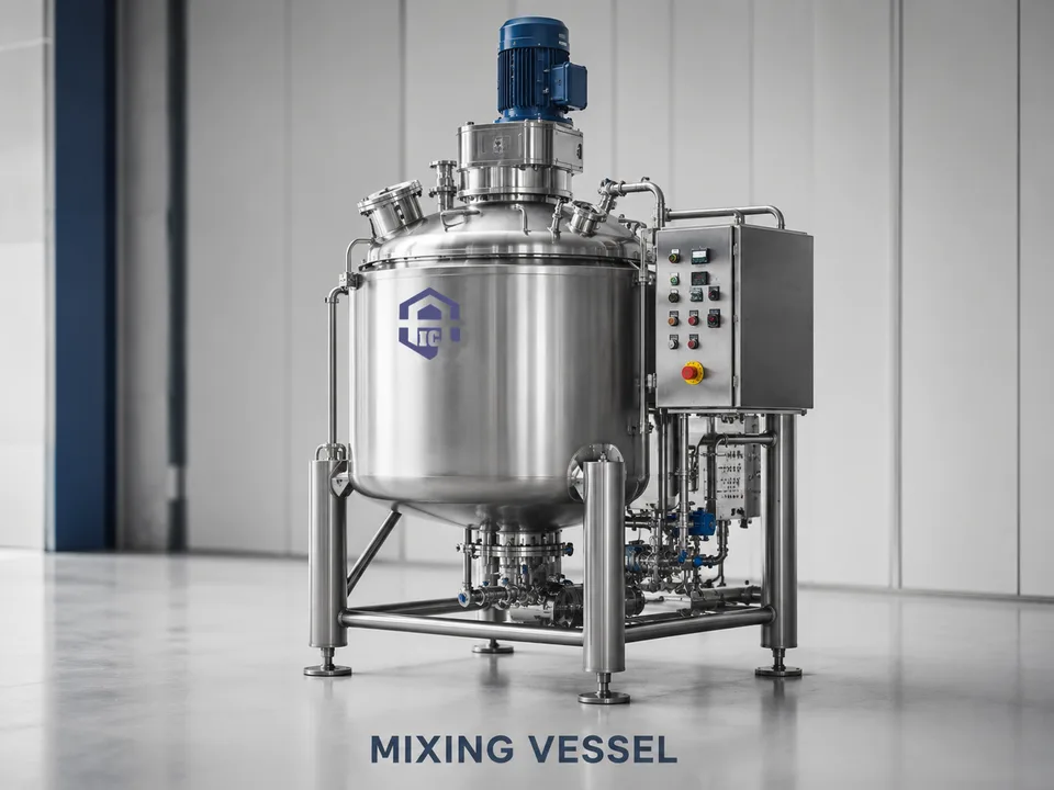 Mixing Vessel on the AIC production floor